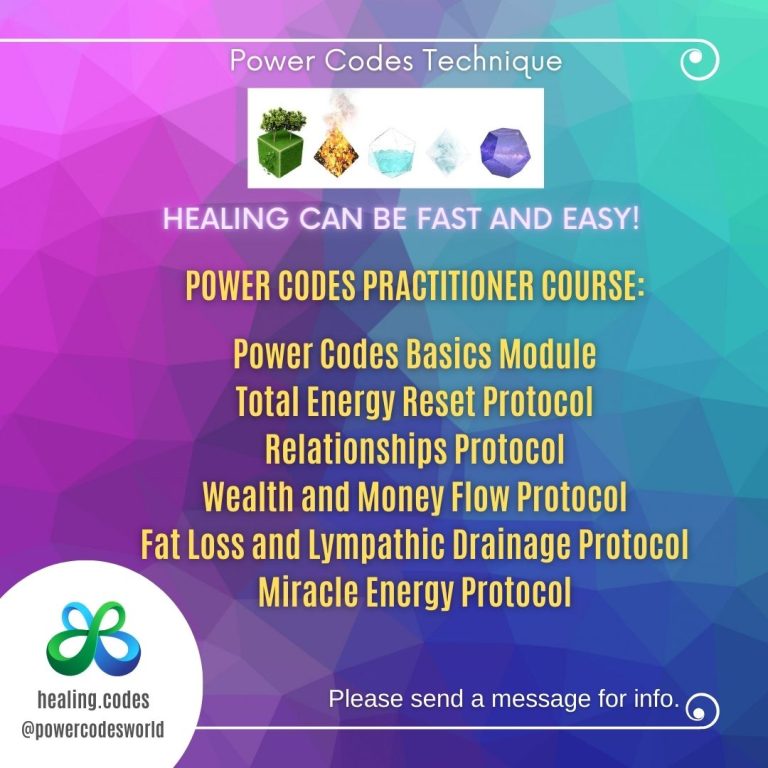 All Power codes practitioner modules