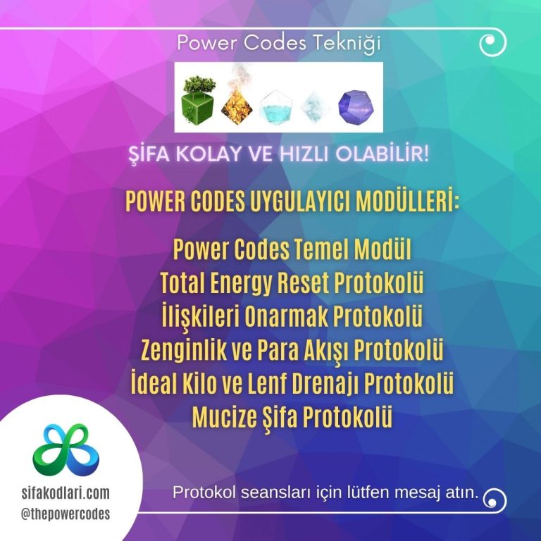 Tüm Power Codes Uygulayıcı Modülleri